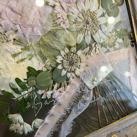 wedding -アフターウエディングブーケ- wood  L