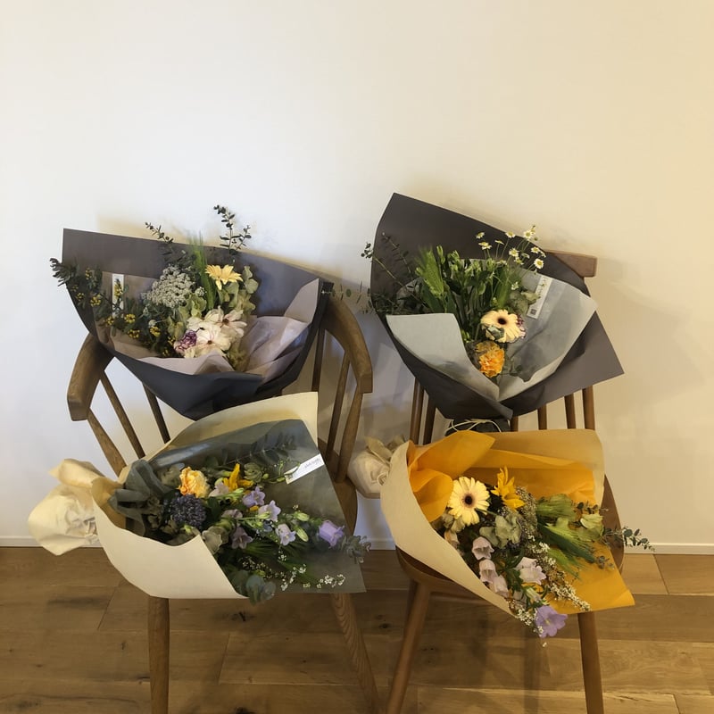 店頭引取 / ninaセレクト：季節のブーケ M | atelier nina