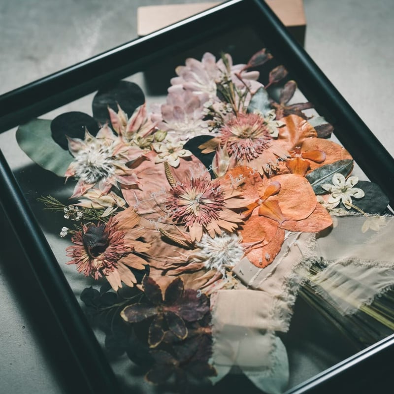 wedding -アフターウエディングブーケ- wood M | atelier nina