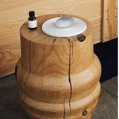 -elemense -pottery stone diffuser