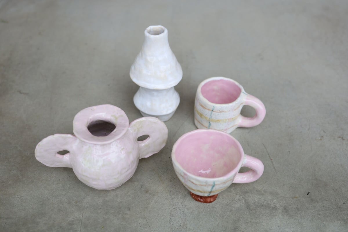 吉光窯 kikko 鉢 POT スタッズ 中古品　陶器鉢 吉光窯 kikko 鉢 POT スタッズ 品 陶器鉢