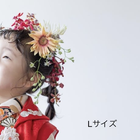 配送 / 生花アソート ヘア飾り用