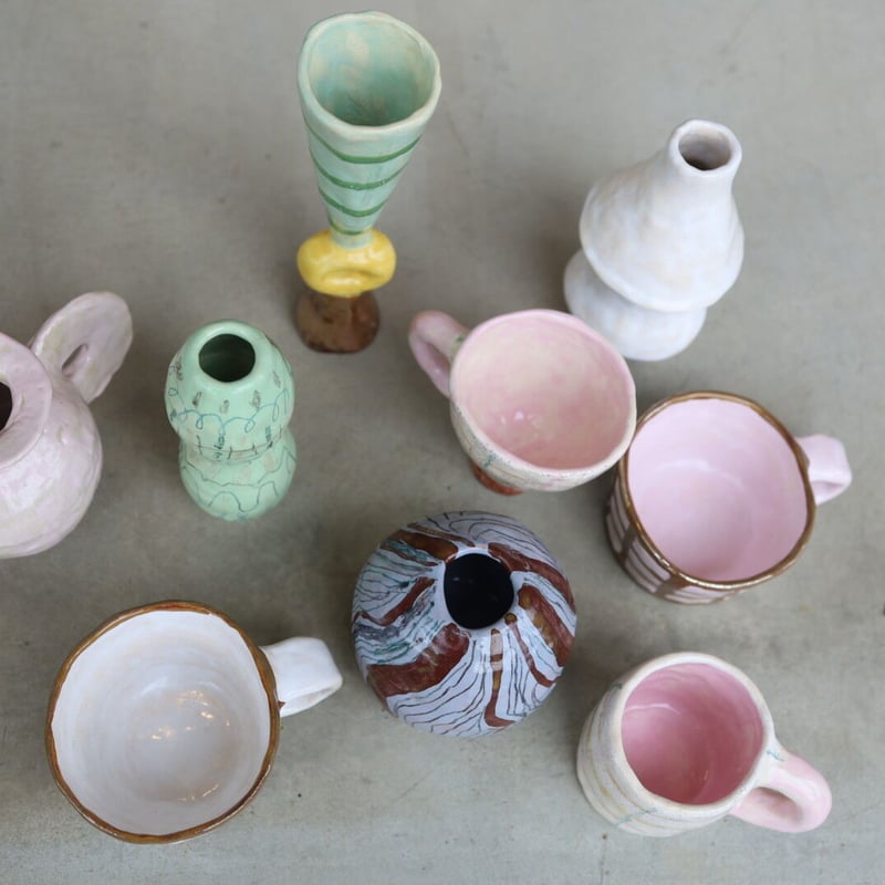 Satoko kako -pot vase- | atelier nina Satoko kako -pot vase- | atelier nina