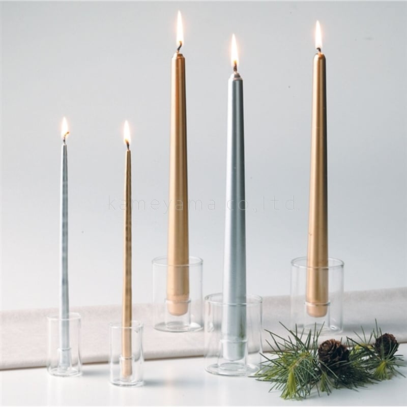 特価商品】ハンドメイド スパイラルキャンドル 無香ろうそく 7.3インチ