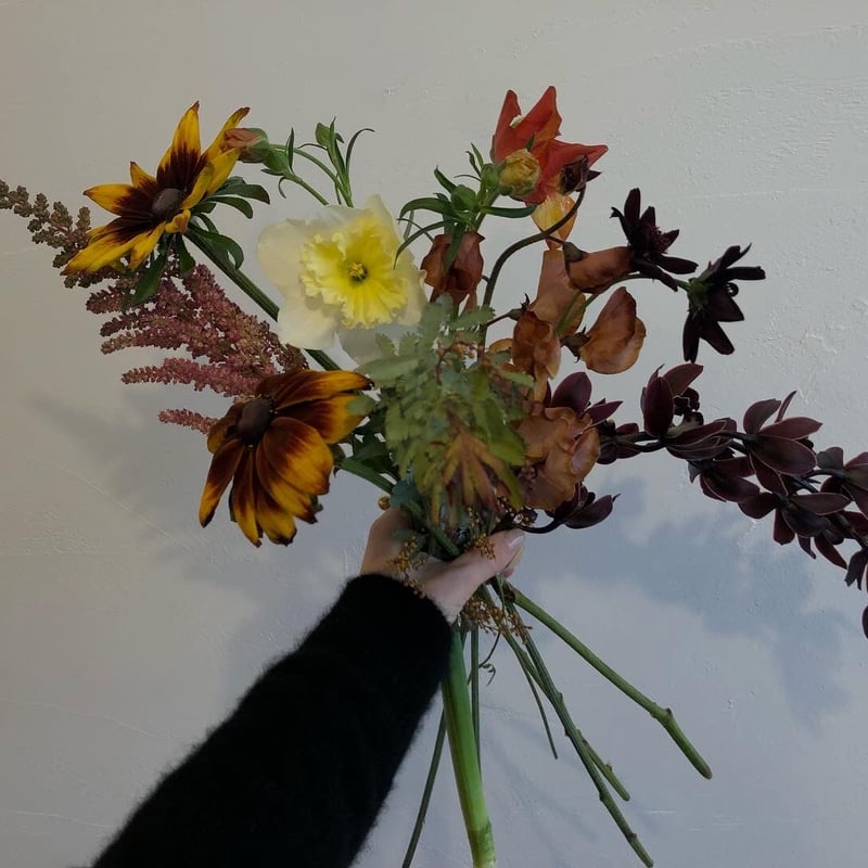 店頭引取 / ninaセレクト：季節のブーケ M | atelier nina