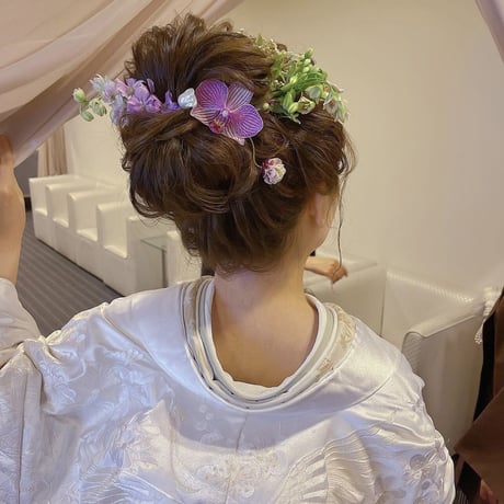 配送 / 生花アソート ヘア飾り用