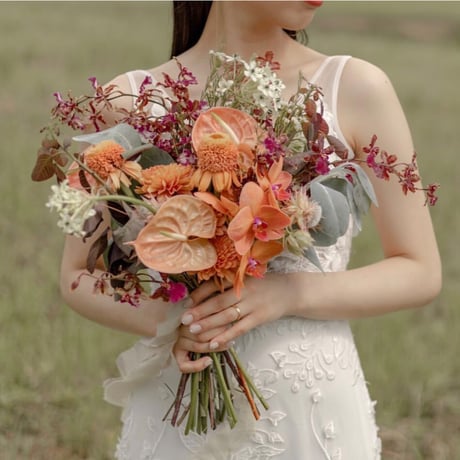 wedding -アフターウエディングブーケ- wood  L