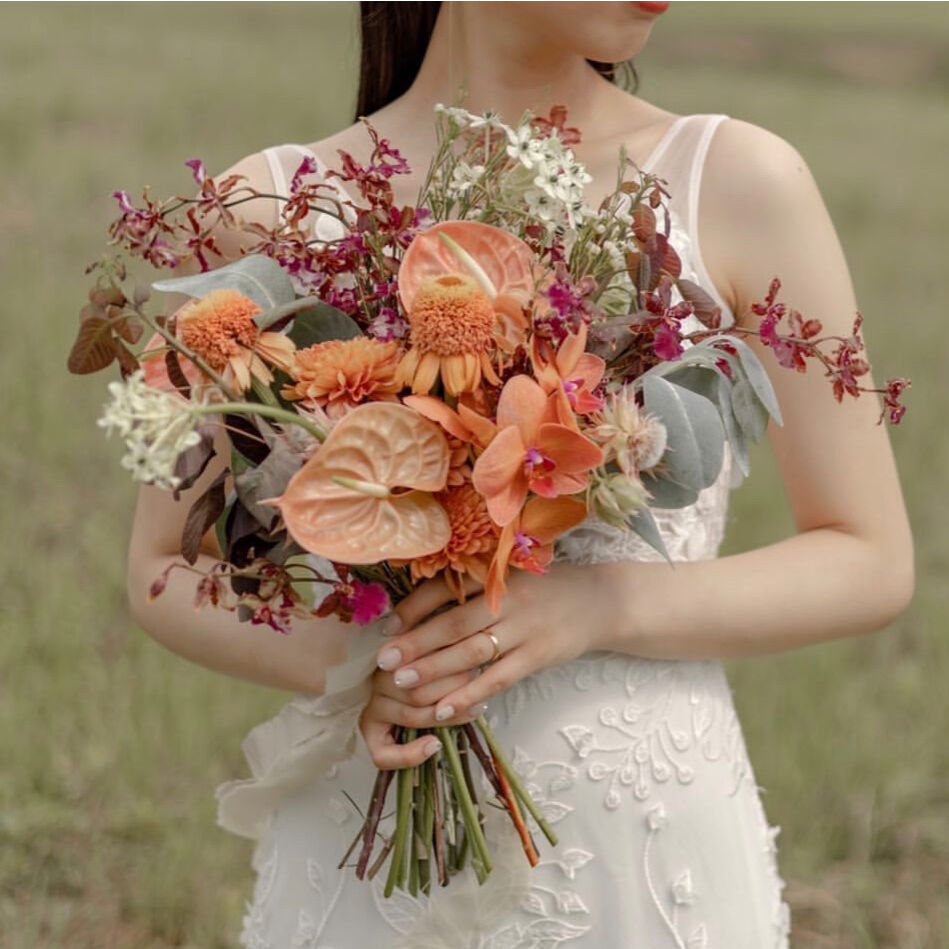 wedding -アフターウエディングブーケ- wood M | atelier nina