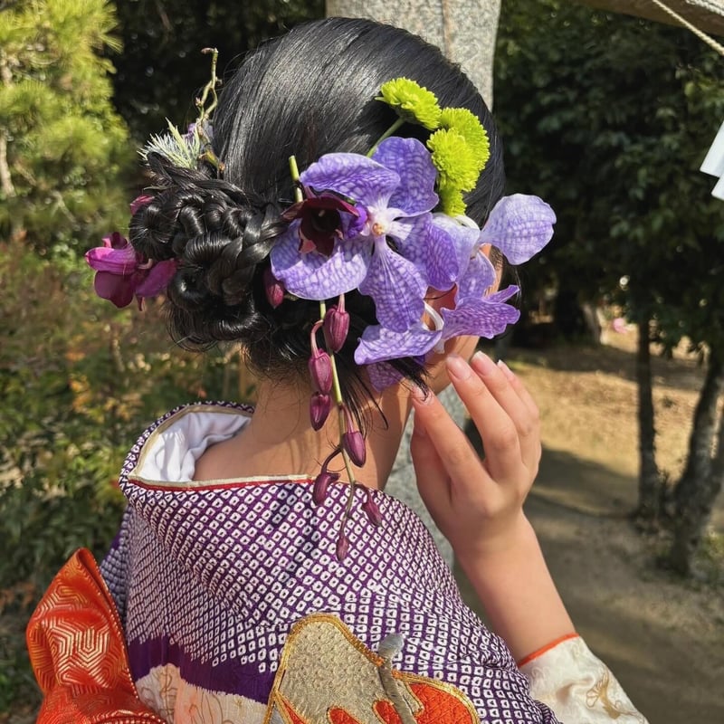 店頭引取 / 生花アソート ヘア飾り用 | atelier nina