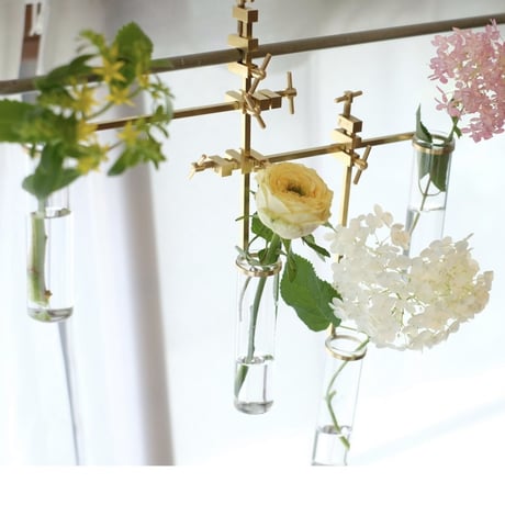 BRANCH TUBE VASE  3P set
