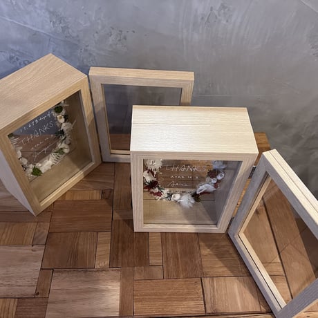 wedding贈呈品 :  flower sand -double-