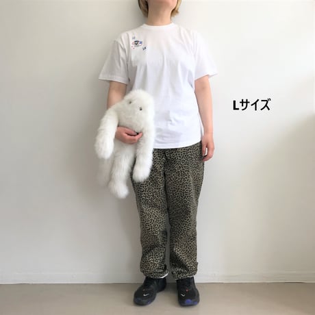 ★【あお木かな】ハウスインポリスTシャツ ／ ホワイト  ( M・L )