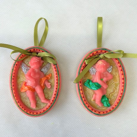 【檸檬はソワレ】Holiday Ornament 「Cherry Ginger Cookie」／ Angel（ A・B ）