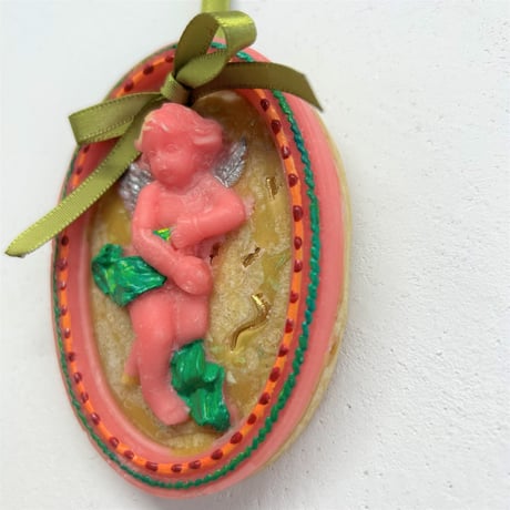 【檸檬はソワレ】Holiday Ornament 「Cherry Ginger Cookie」／ Angel（ A・B ）
