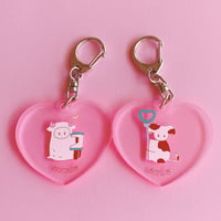 【あお木かな】ほしっこくらぶキーホルダー ( おひつじざ ／ おうしざ )
