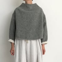 【sneeuw】 ハリスリバーシブルプルオーバー