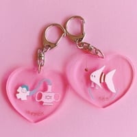 【あお木かな】ほしっこくらぶキーホルダー ( みずがめざ ／ うおざ )