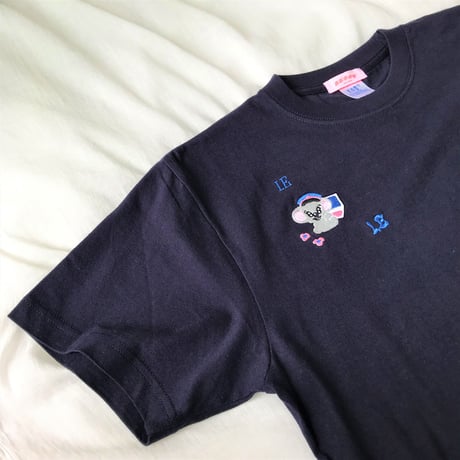 ★【あお木かな】ハウスインポリスTシャツ ／ ネイビー  ( M・L )