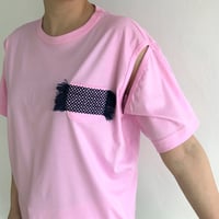 【zaziquo】stitch on pocket トップス（PINK）