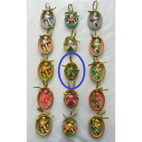【檸檬はソワレ】Holiday Ornament 「Herb Ginger Cookie」／ Angel Window