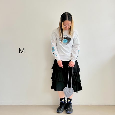 ★【あお木かな】「mou suki band USHI GUMEE」 ロンT ／ Mサイズ