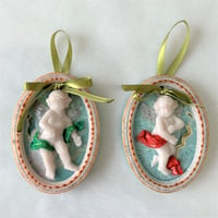 【檸檬はソワレ】Holiday Ornament 「Snow Flower in the sky」／ Angel（ A・B ）