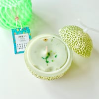 ※フチ欠けのため25％Off【檸檬はソワレ】フルーツキャンドル〔Nectar〕／メロン