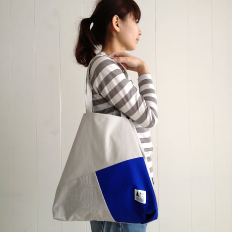 【kick FLAG】 FLAG BAG(ブルー)