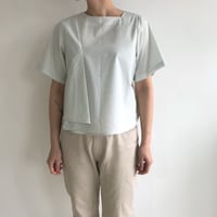 【cikolata】折り紙プリント半袖シャツ