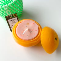 ※フチ欠けのため25％Off【檸檬はソワレ】フルーツキャンドル〔Nectar〕／ オレンジ