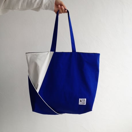 【kick FLAG】FLAG BAG(ブルー×ホワイト)