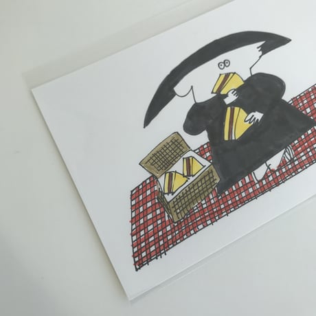 【AYAKA NEGISHI】原画シート 「ピクニック」