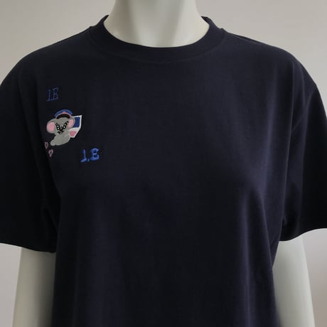 ★【あお木かな】ハウスインポリスTシャツ ／ ネイビー  ( M・L )