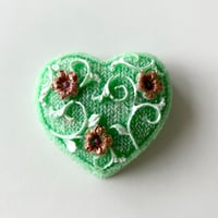 【檸檬はソワレ】 Knit Heart [forever memories] ／ Magnolia green flowの香り