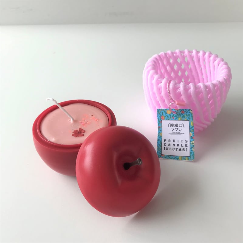 檸檬はソワレ】フルーツキャンドル〔Nectar〕／りんご | Gumee