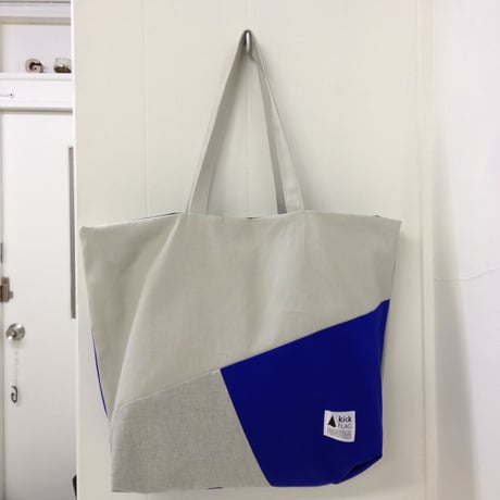 【kick FLAG】 FLAG BAG(ブルー)
