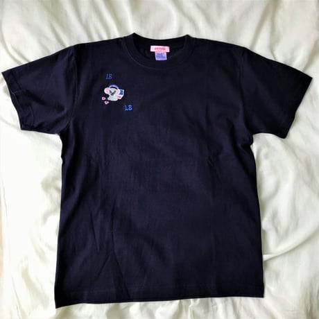 ★【あお木かな】ハウスインポリスTシャツ ／ ネイビー  ( M・L )