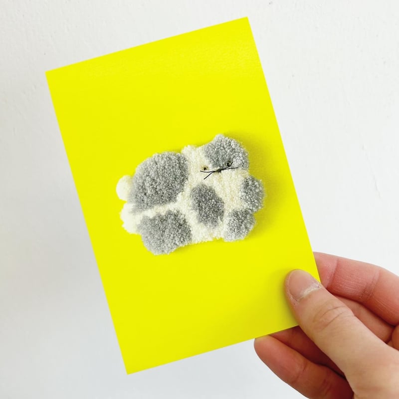 PONU】ラグぬいぐるみのポストカード (6種類) | Gumee