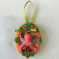 【檸檬はソワレ】Holiday Ornament 「Cherry Ginger Cookie」／ Angel Window