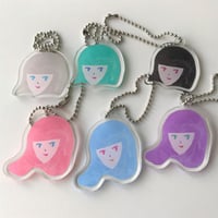 【いとうひでみ】エイリアンガールズアクリルチャーム(A～F)