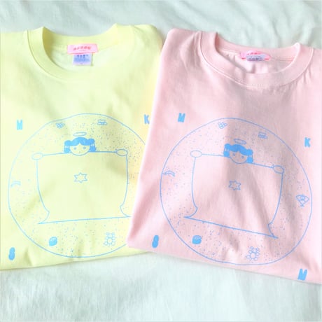 ★【あお木かな】モテ子さまTシャツ ／ フロストイエロー ( M・L )