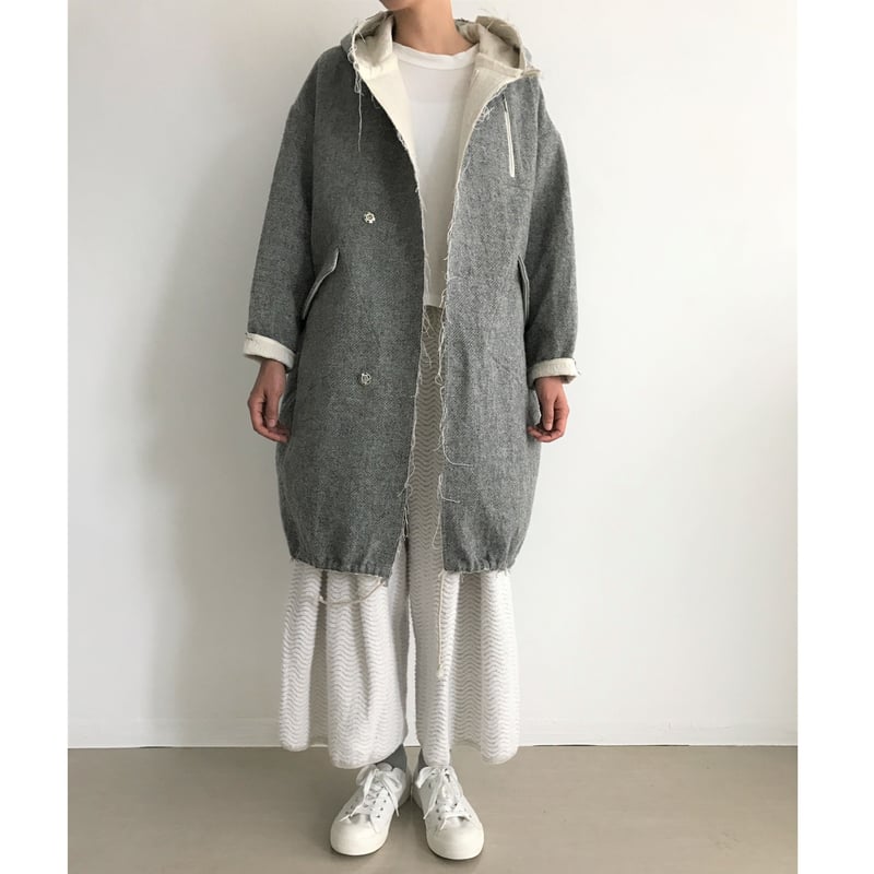 sneeuw】ハリスリバーシブルモッズコート | Gumee