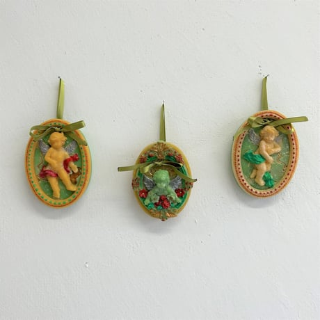 【檸檬はソワレ】Holiday Ornament 「Herb Ginger Cookie」／ Angel Window