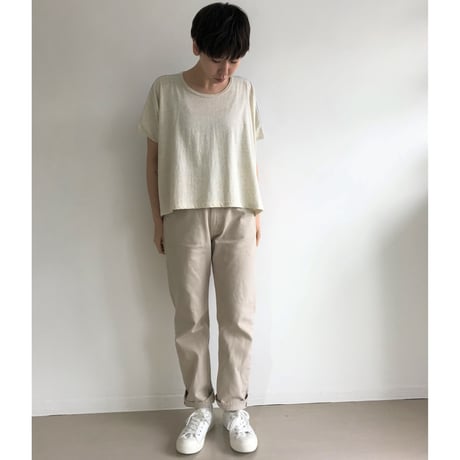 【cikolata】折り紙プリント天竺Tシャツ