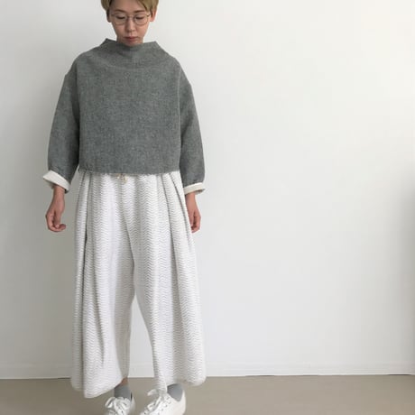 【sneeuw】 ハリスリバーシブルプルオーバー