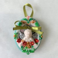 【檸檬はソワレ】Holiday Ornament 「Snow Flower in the sky」／ Angel Window
