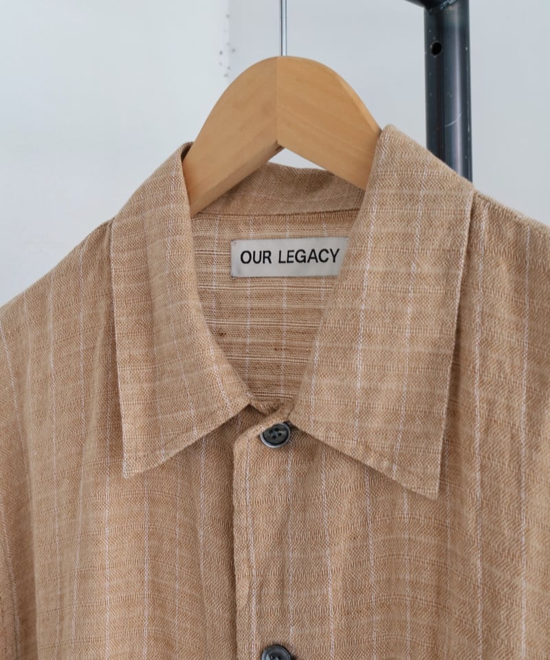 OUR LEGACY ELDER SHIRT SHORT SLEEVE | Tlalli ...