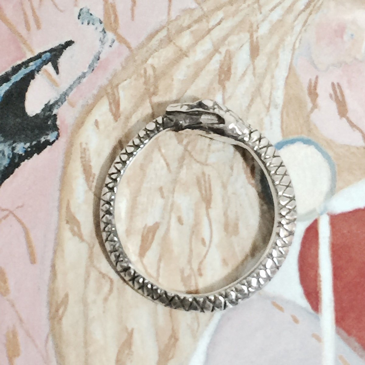 ウロボロスの指輪(石なし/シルバーorゴールド) | R.I.P. STORE
