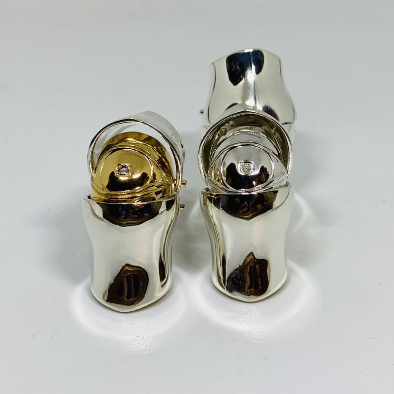 3番目リンクの1、3、7、9です タンザナイト/ダイヤ PTリング（プリンセスカット3石/0.65ctUP