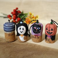 コルク・ハロウィーンの仲間たち4個組